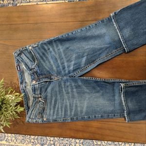 Silver Women's Jeans Aiko Midboot, Bootcut, size 14x31